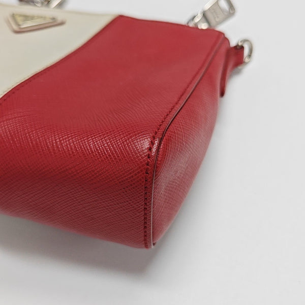 Calfskin Shoulder Bag Multicolor