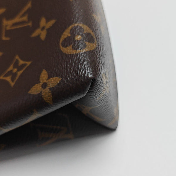 LOCKY BB Monogram Coated Canvas Brown