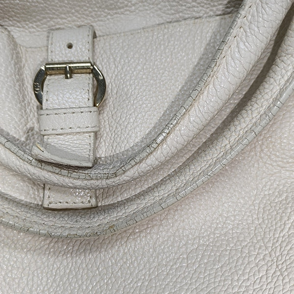 Cannage Calfskin White