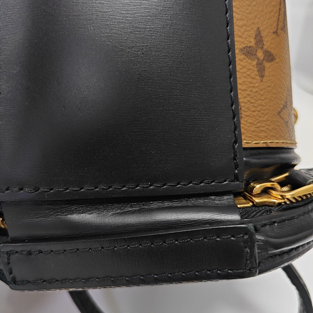 CANNES PM Monogram Coated Canvas Brown