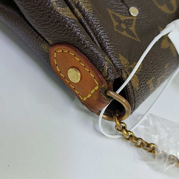 FAVORITE PM Monogram Coated Canvas Brown