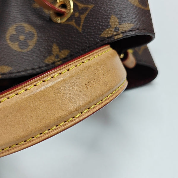NÉONOÉ BB Monogram Coated Canvas Brown