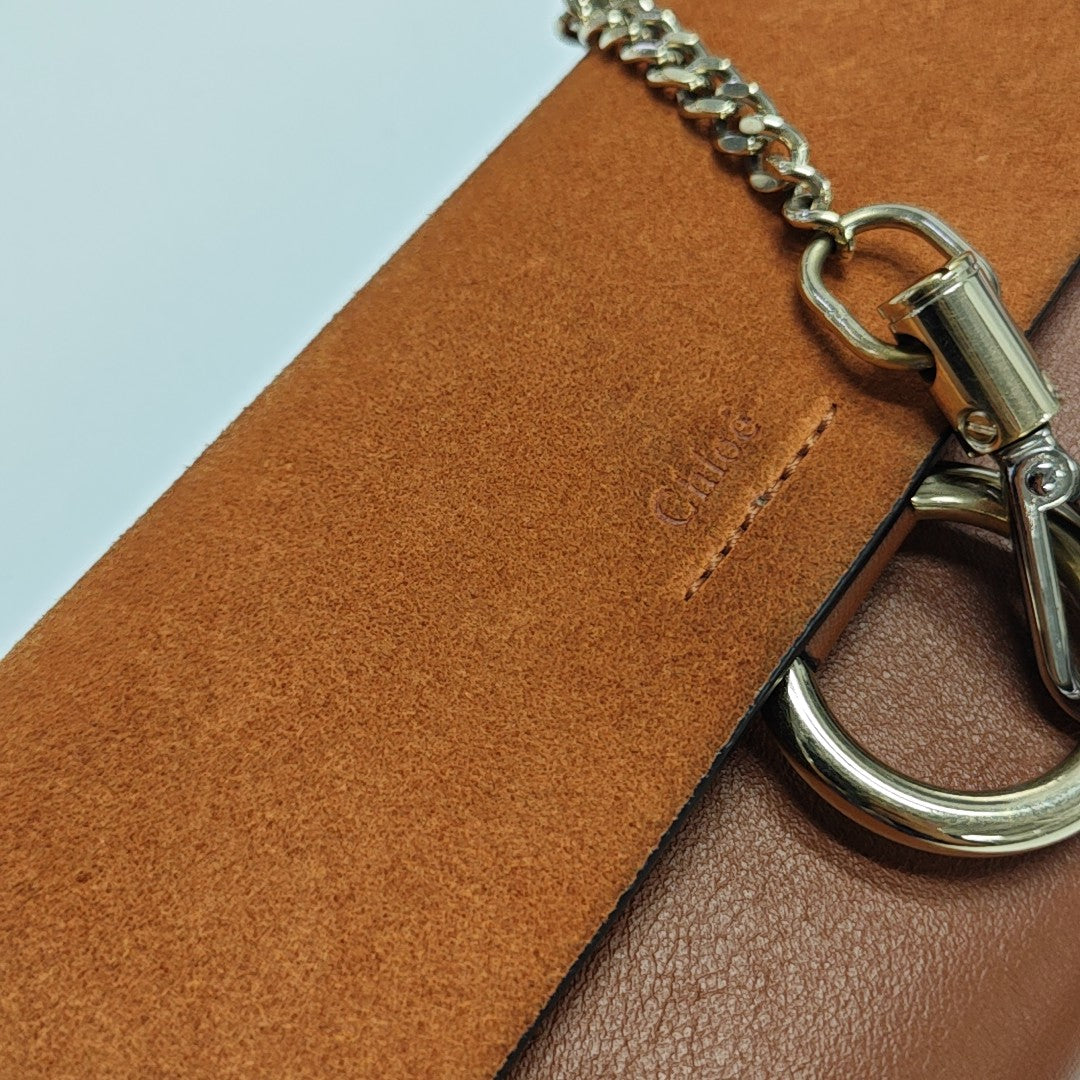 Faye Mini Calfskin Brown