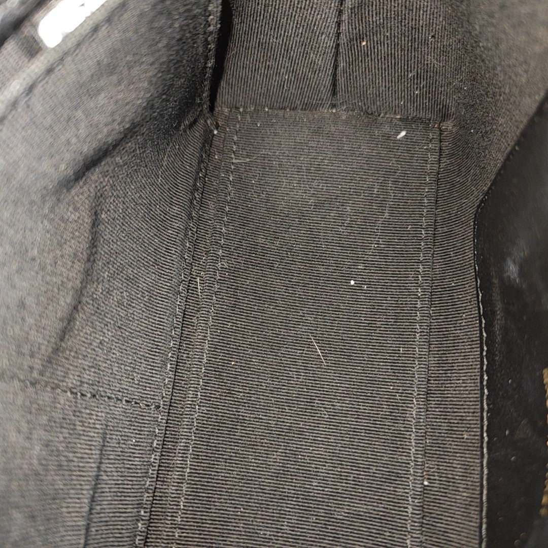 Quilted Lambskin Shoulder Bag Black