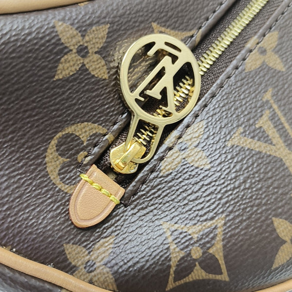 LOOP Monogram Coated Canvas Brown
