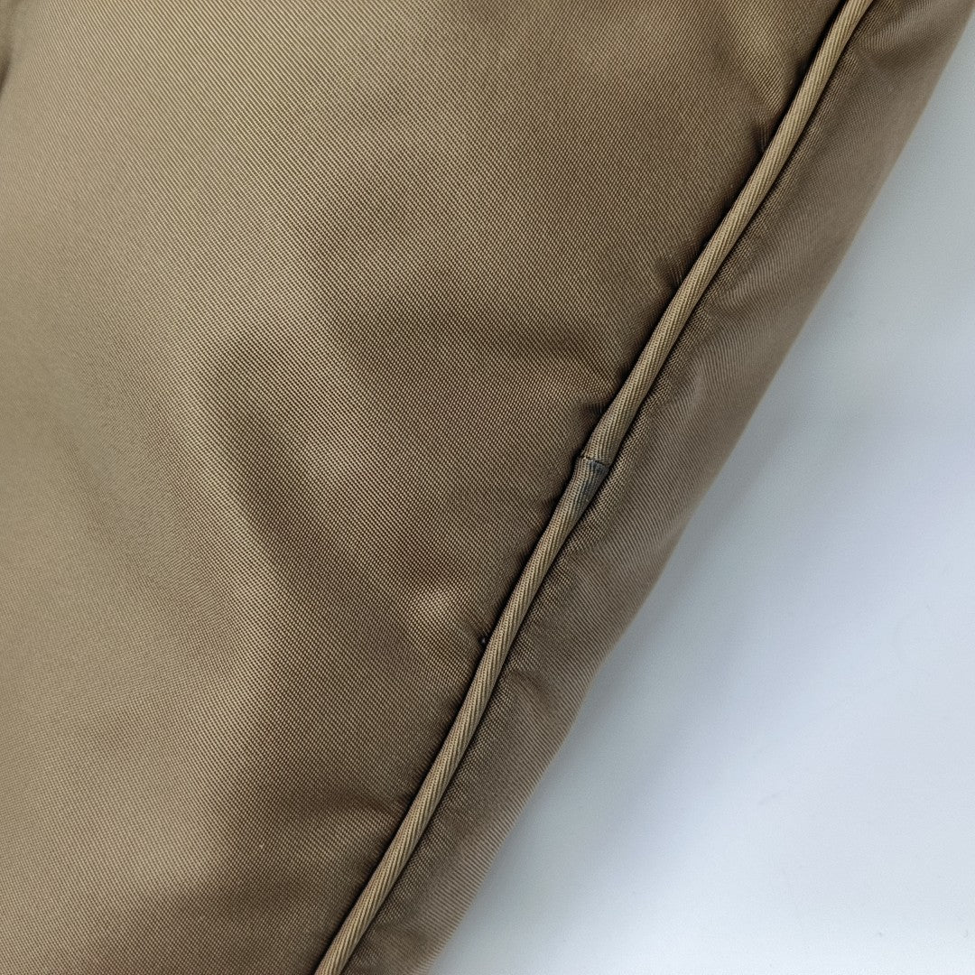 Nylon Backpack Brown