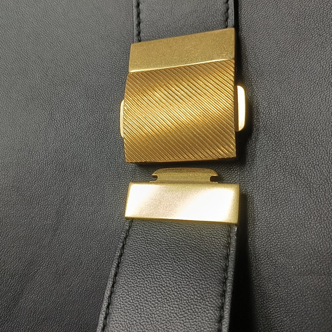 Marie Lambskin Black