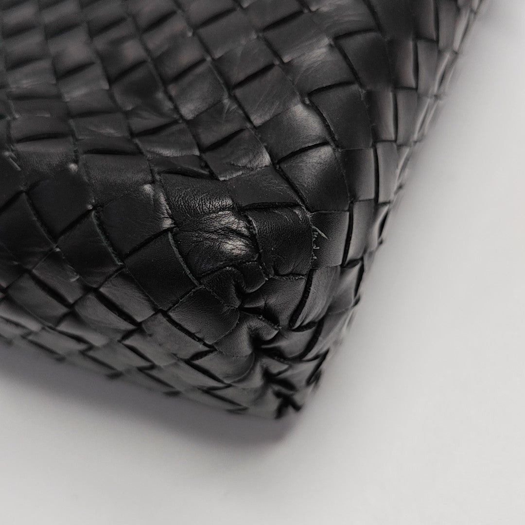 Calfskin Crossbody Bag Black