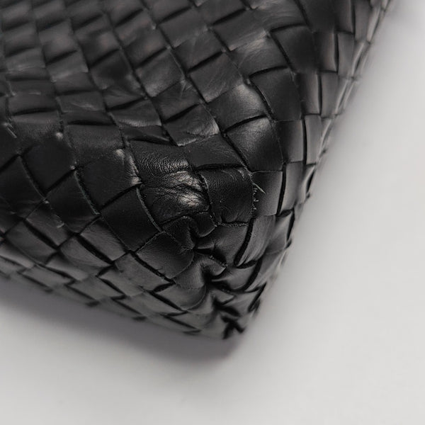 Calfskin Crossbody Bag Black