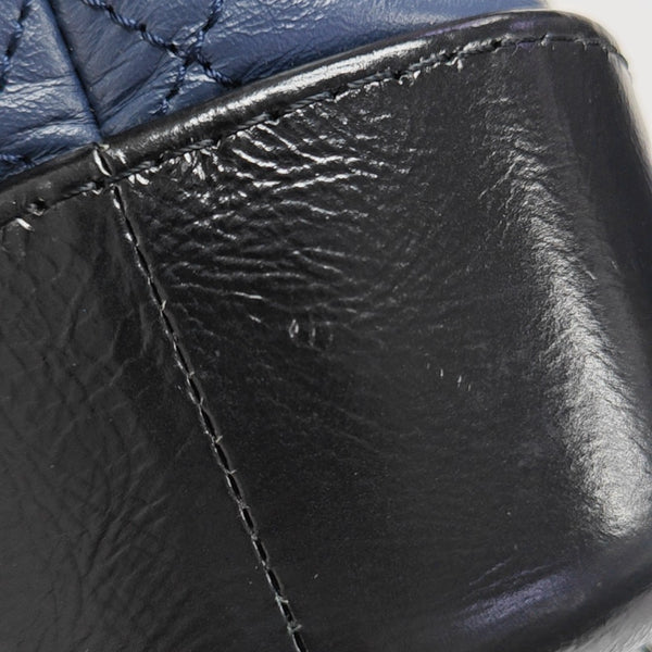GABRIELLE Small Quilted Calfskin Blue