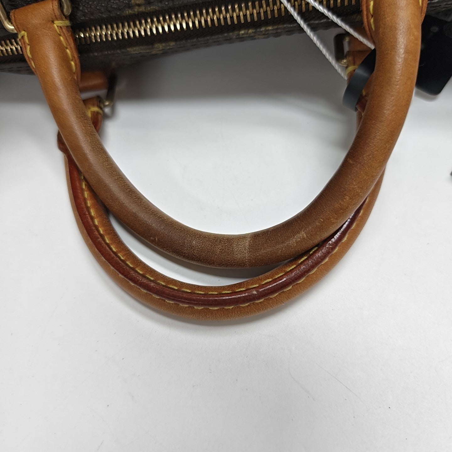 SPEEDY 30 Monogram Coated Canvas Brown