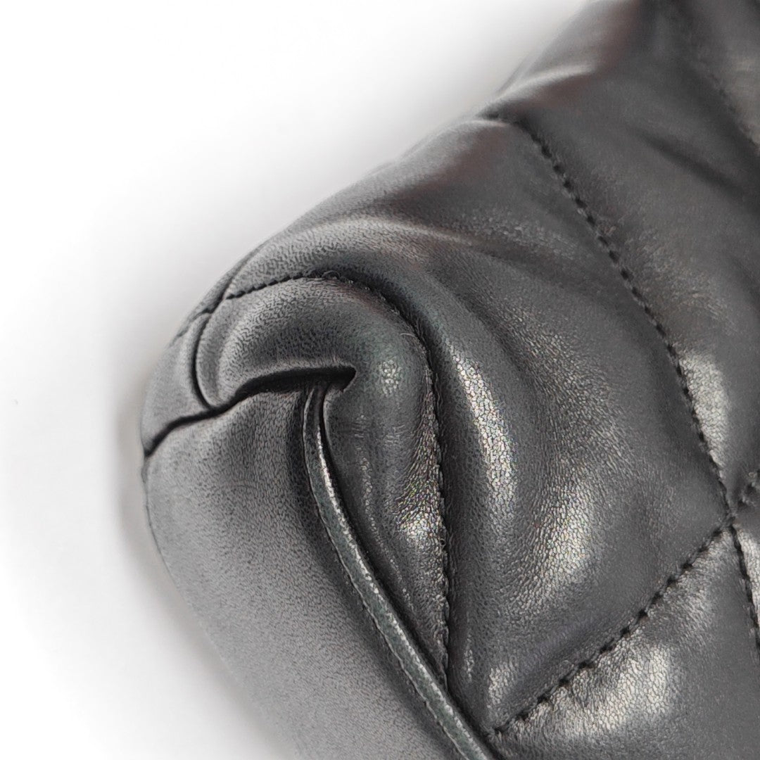 PUFFER Quilted Lambskin Black