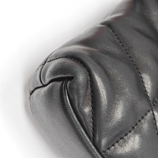 PUFFER Quilted Lambskin Black