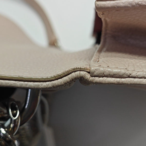 Diorama Medium Cannage Calfskin Pink