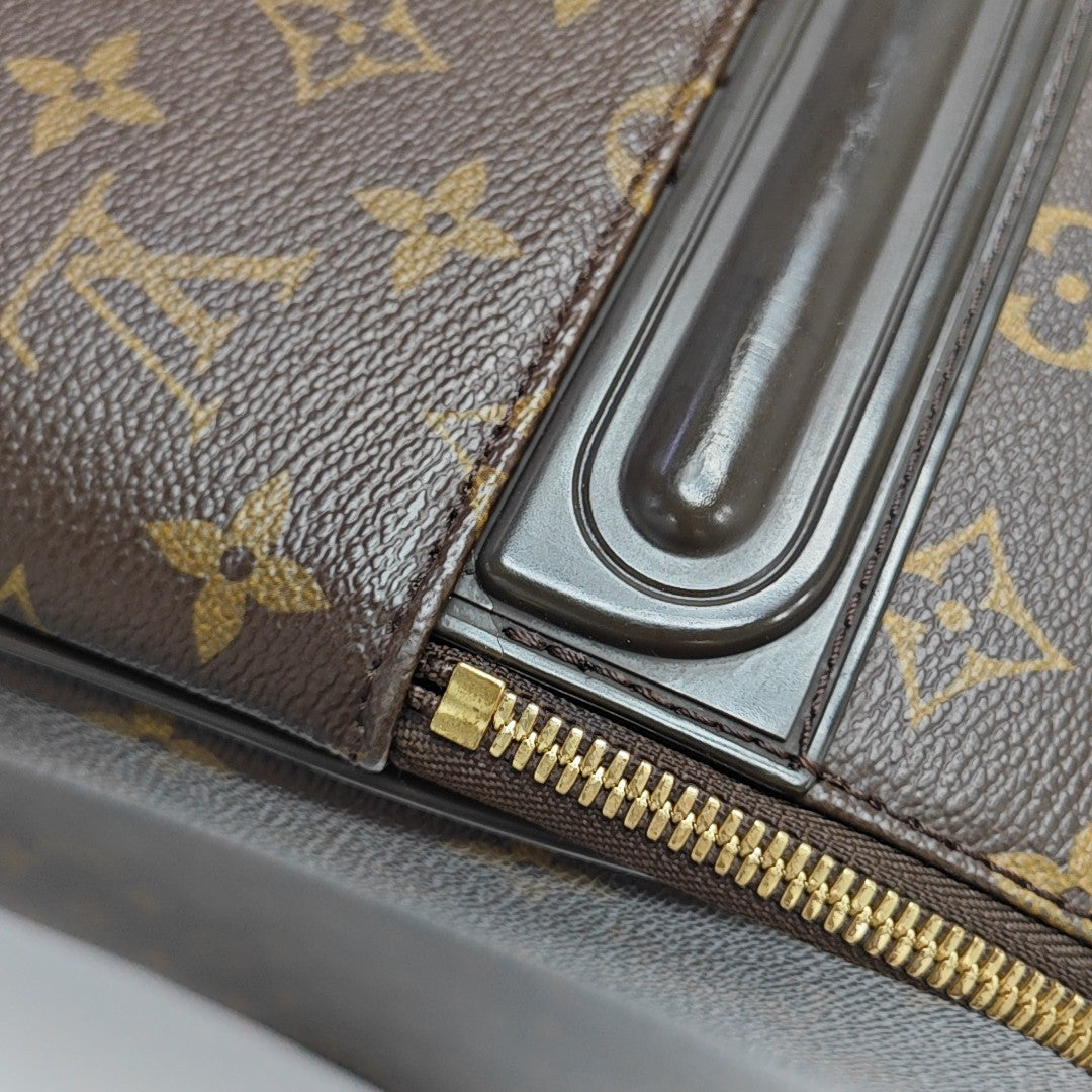 PEGASE 55 Monogram Coated Canvas Brown