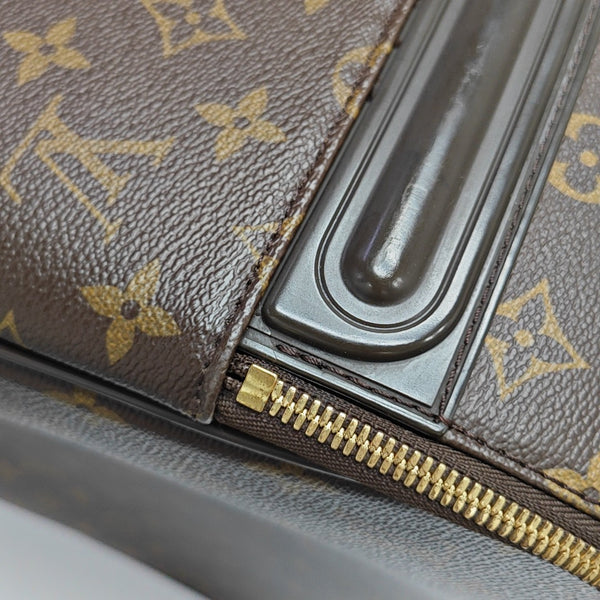 PEGASE 55 Monogram Coated Canvas Brown