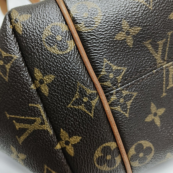 TOTALLY MM Monogram Coated Canvas Brown