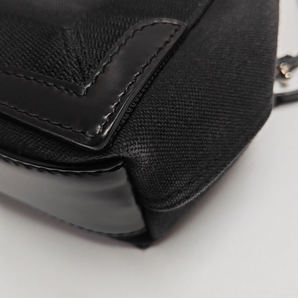 Navy Mini Canvas Black