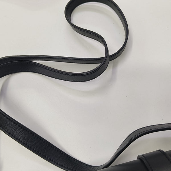 Calfskin Shoulder Bag Black