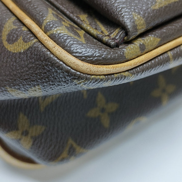 VIVA CITE PM Monogram Coated Canvas Brown