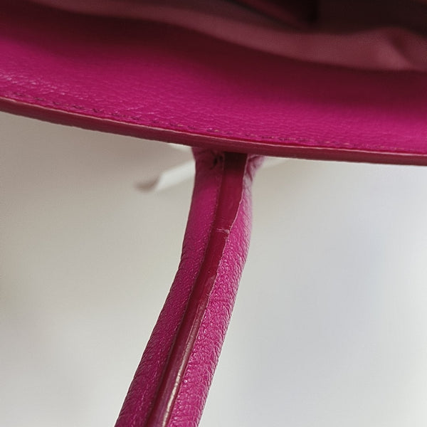 Calfskin Tote Bag Pink