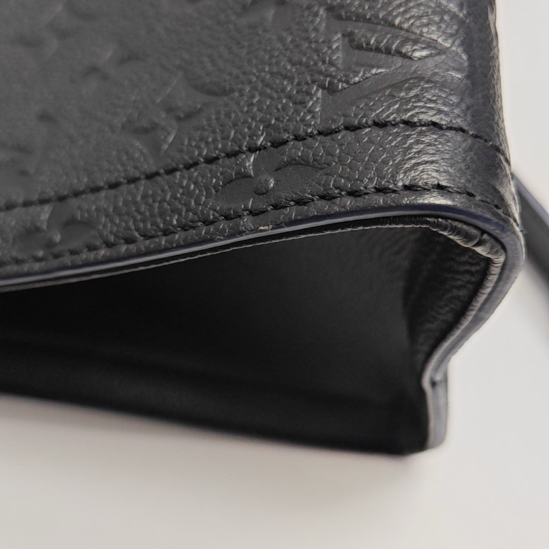 SULLY PM Monogram Calfskin Black