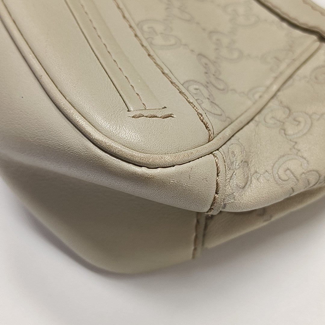 Mayfair Monogram Calfskin Beige