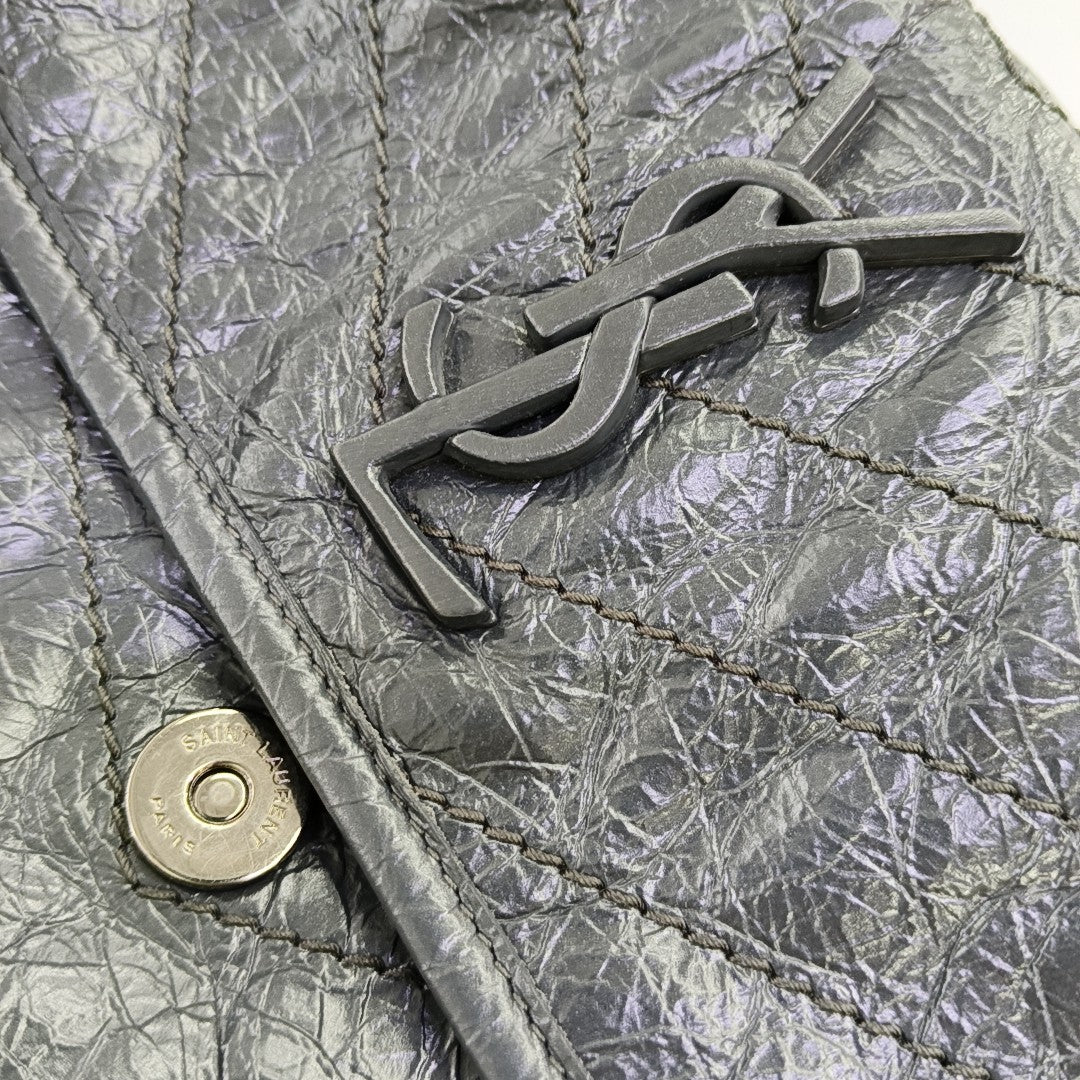 NIKI Medium Calfskin Blue