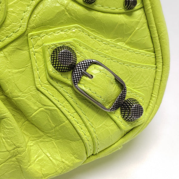 Le Cagole Mini Calfskin Green