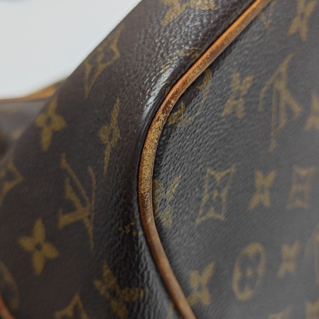 PALERMO PM Monogram Coated Canvas Brown