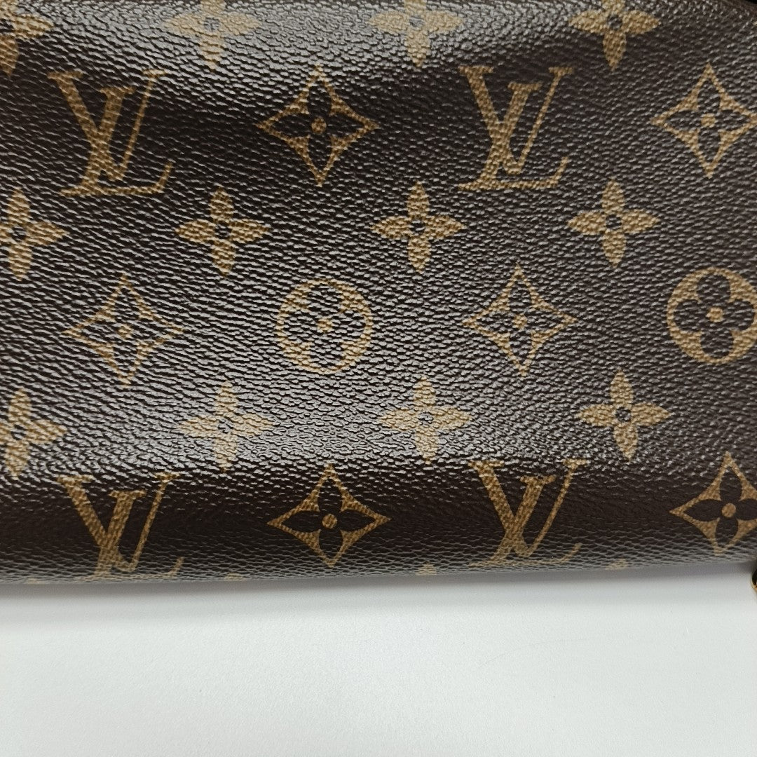 FÉLICIE Monogram Coated Canvas Brown
