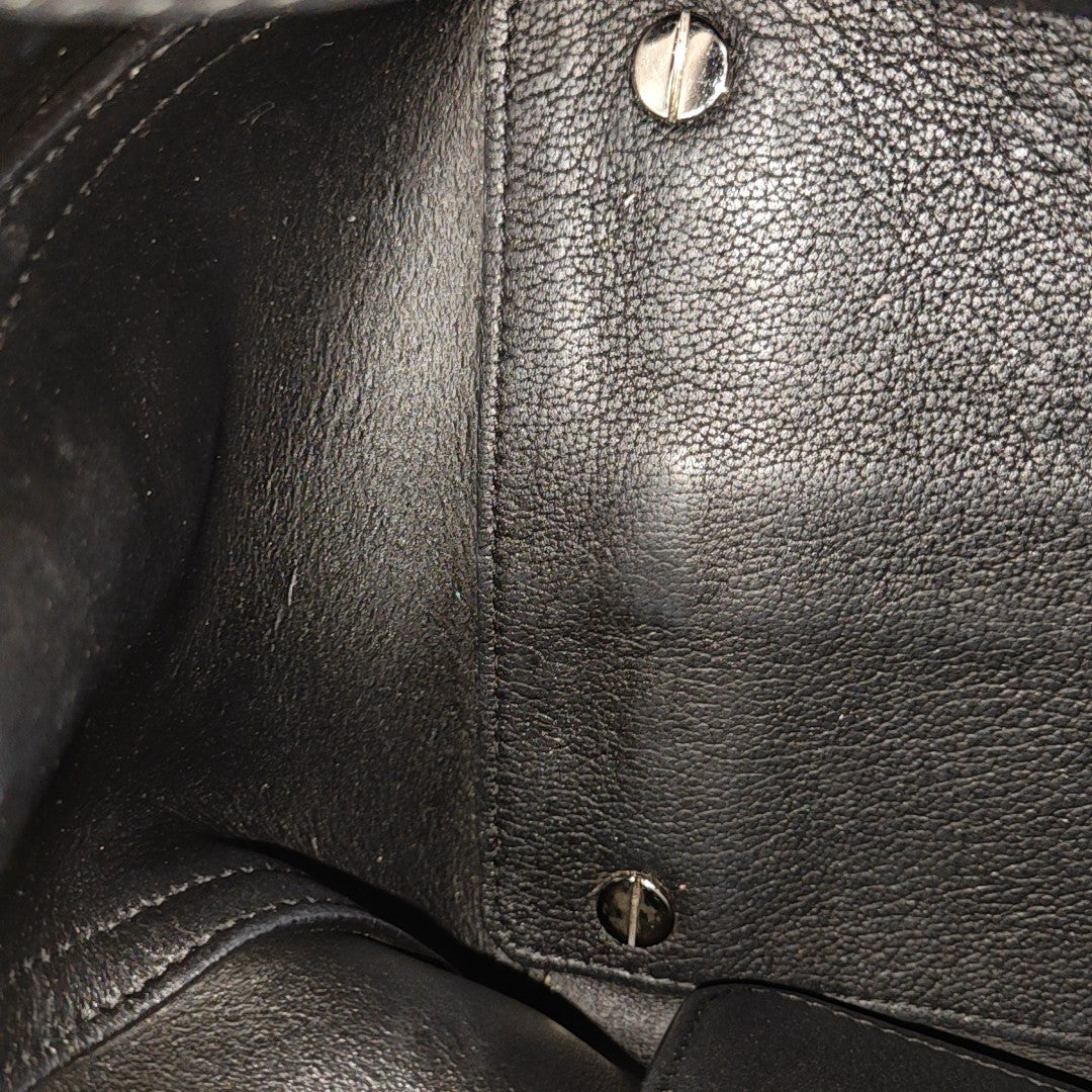 Bar Calfskin Black