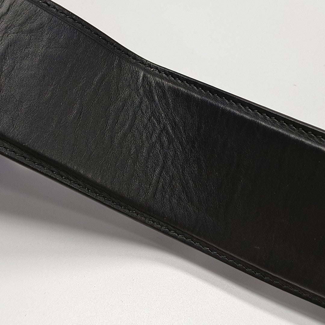 Calfskin Shoulder Bag Black
