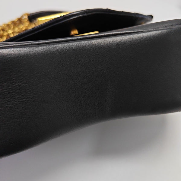 NEW WAVE PM Quilted Calfskin Black