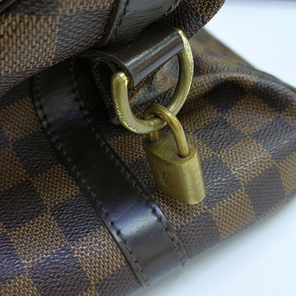 SPEEDY 30 Damier Ebene Coated Canvas Brown