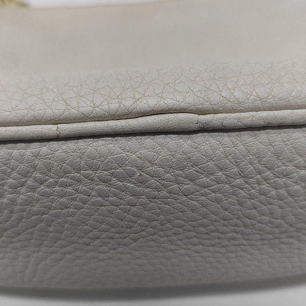 Calfskin Top Handle Bag White
