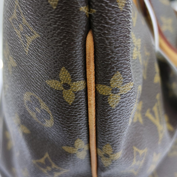 PALERMO PM Monogram Coated Canvas Brown