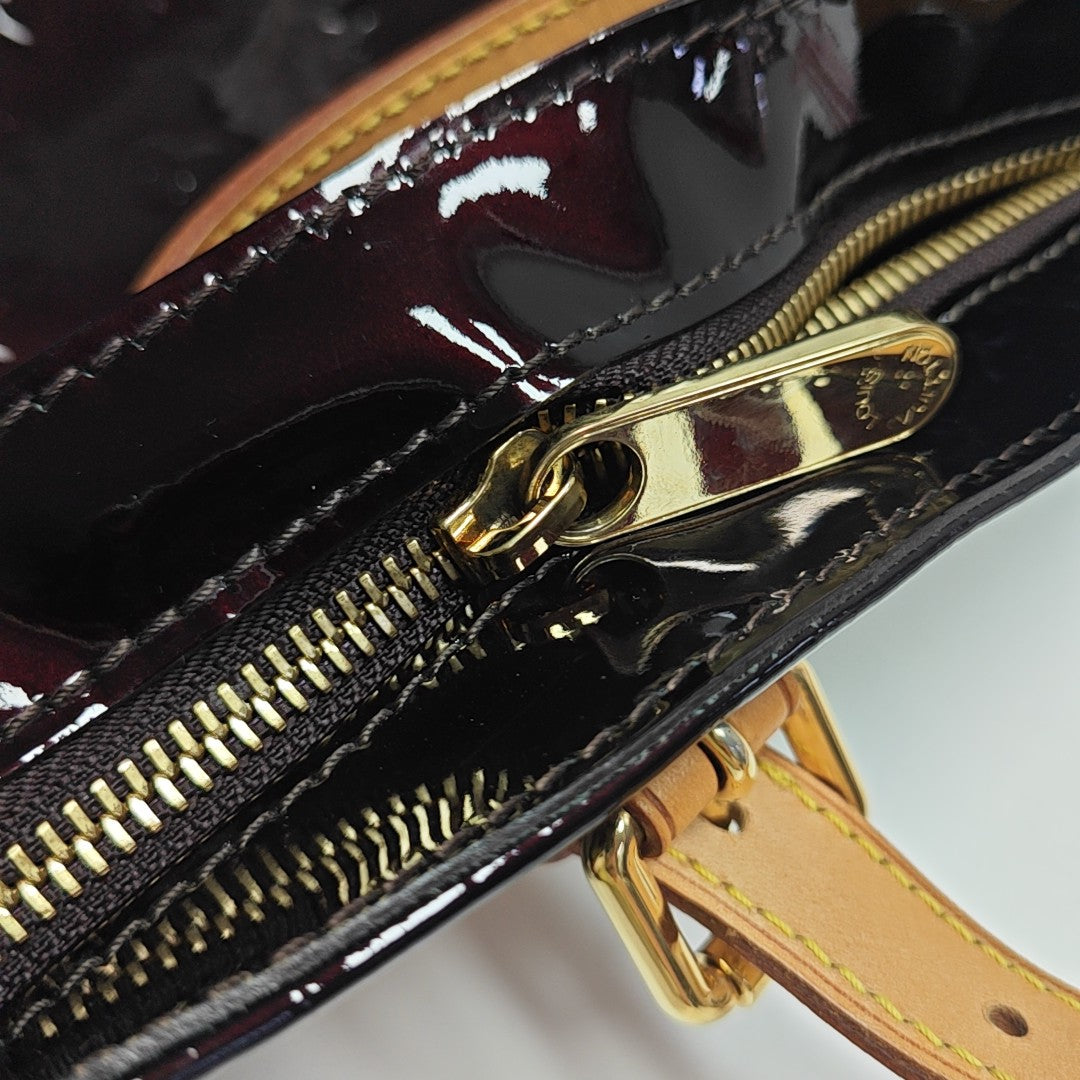 BRENTWOOD Monogram Calfskin Red