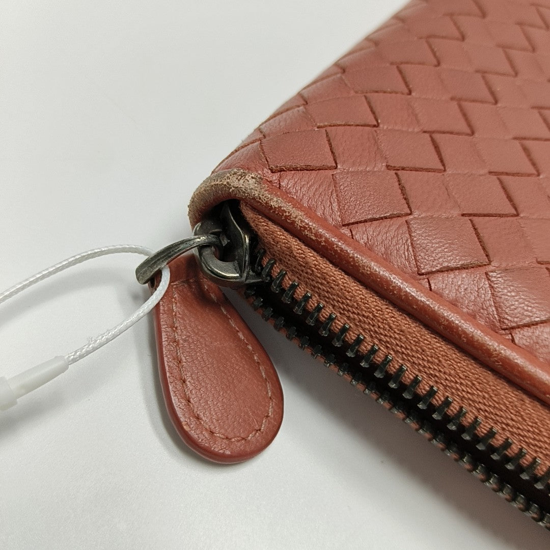 Calfskin Wallet Red