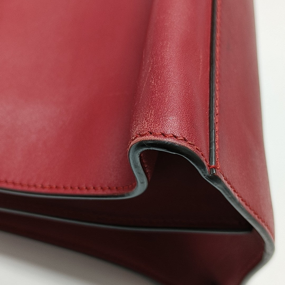 Nymphaea Medium Calfskin Red