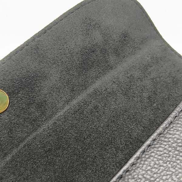 IVY Monogram Calfskin Black