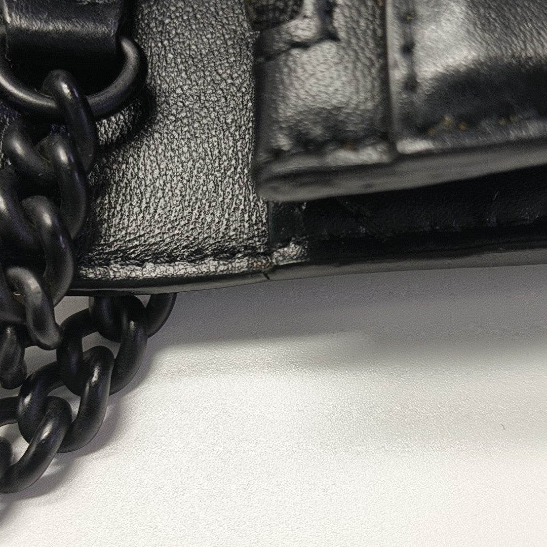 B. Calfskin Black