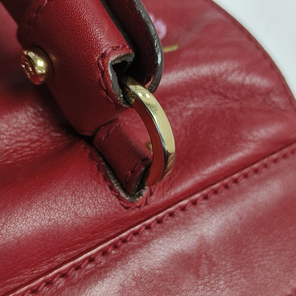 Sophia Calfskin Red