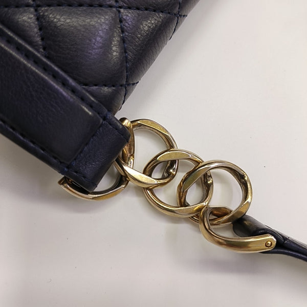 Quilted Calfskin Blue