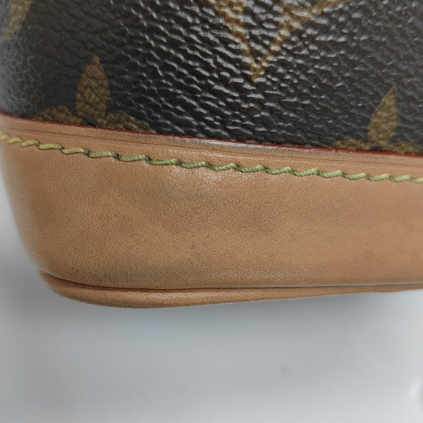NOÉ Nano Monogram Coated Canvas Brown