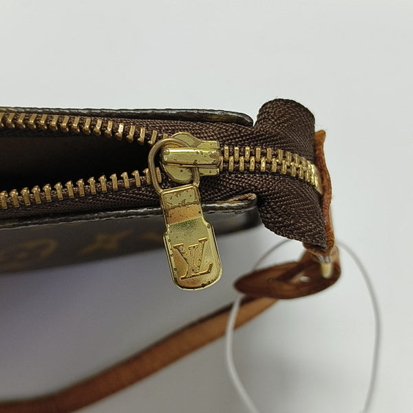 ACCESSOIRES Monogram Coated Canvas Brown