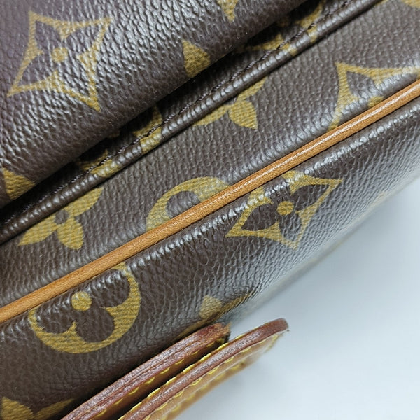 VIVA CITE Monogram Coated Canvas Brown