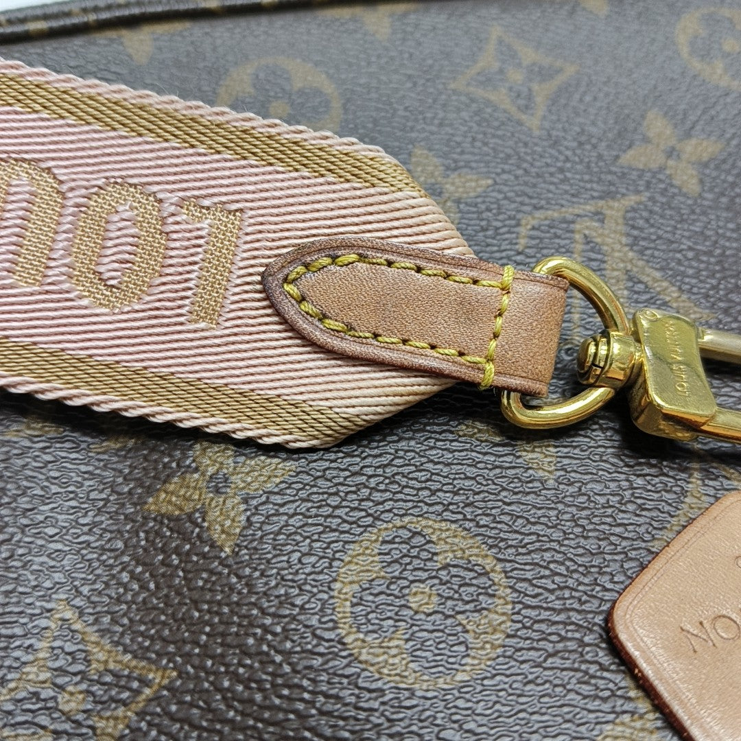 MULTI Monogram Coated Canvas Brown