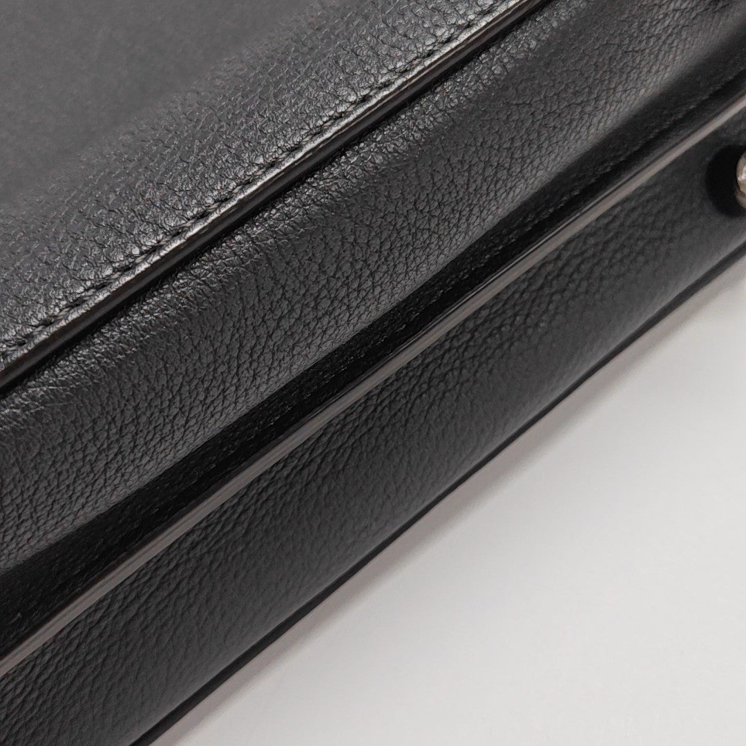 Peekaboo Small Calfskin Gray
