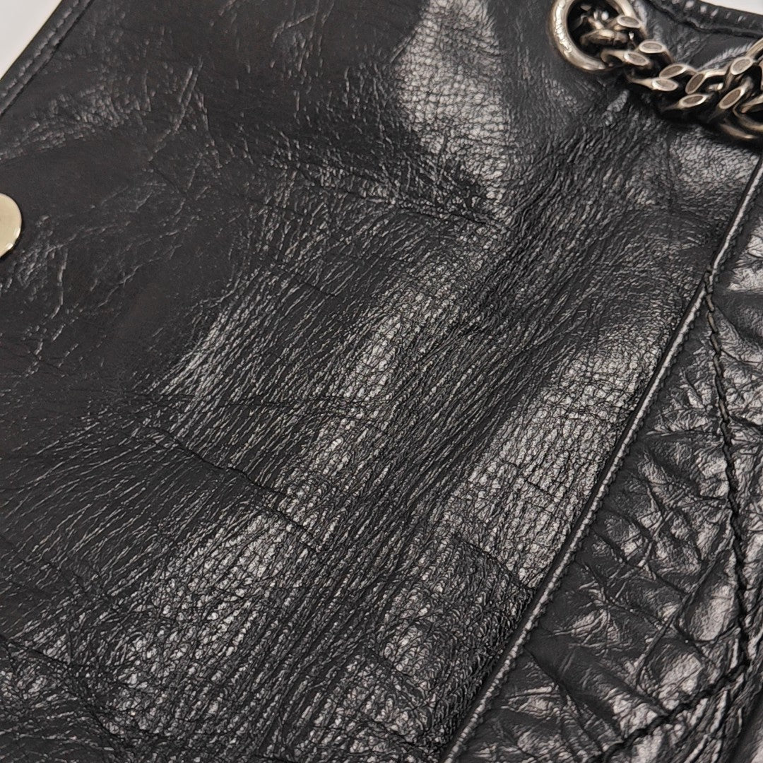 NIKI Medium Quilted Calfskin Black